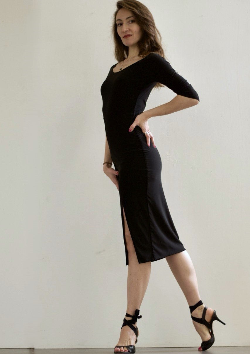 Tango Kleid „Die Vornehme“ schwarz