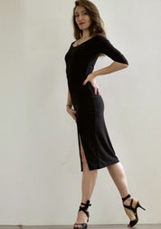 Tango Kleid „Die Vornehme“ schwarz