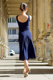 Tango-Wendekleid „Die Unschuldige“ navyblau