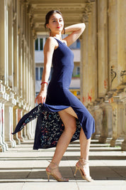 Tango-Wendekleid „Die Unschuldige“ navyblau