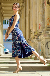 Tango-Wendekleid „Die Unschuldige“ navyblau