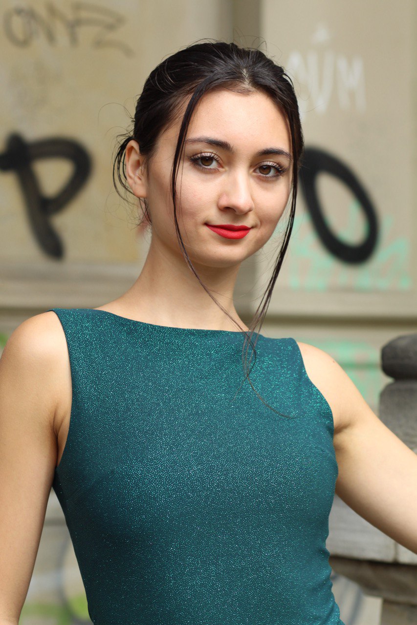 Tango Kleid „Die Süße“ smaragdgrün
