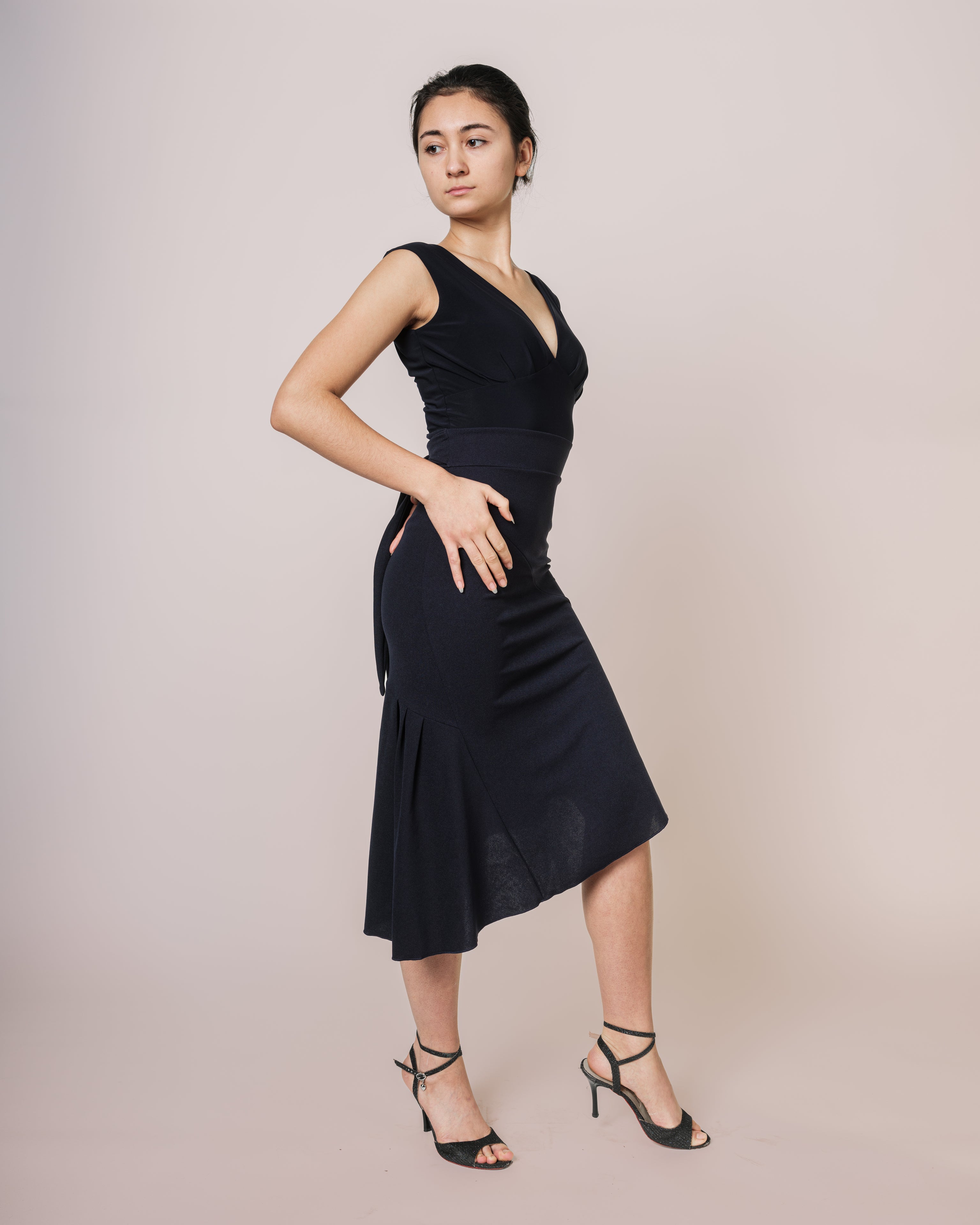 Tango Kleid „Die Verspielte“ schwarz