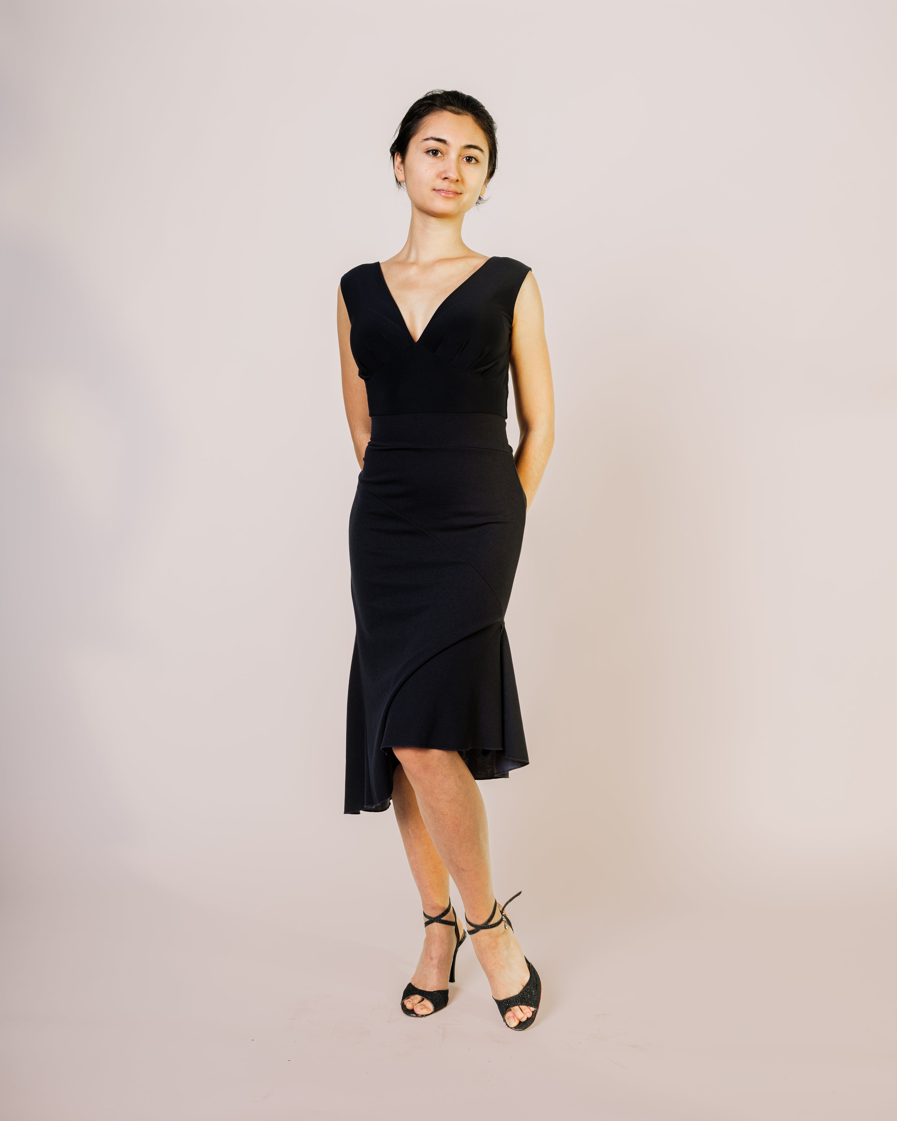 Tango Kleid „Die Verspielte“ schwarz