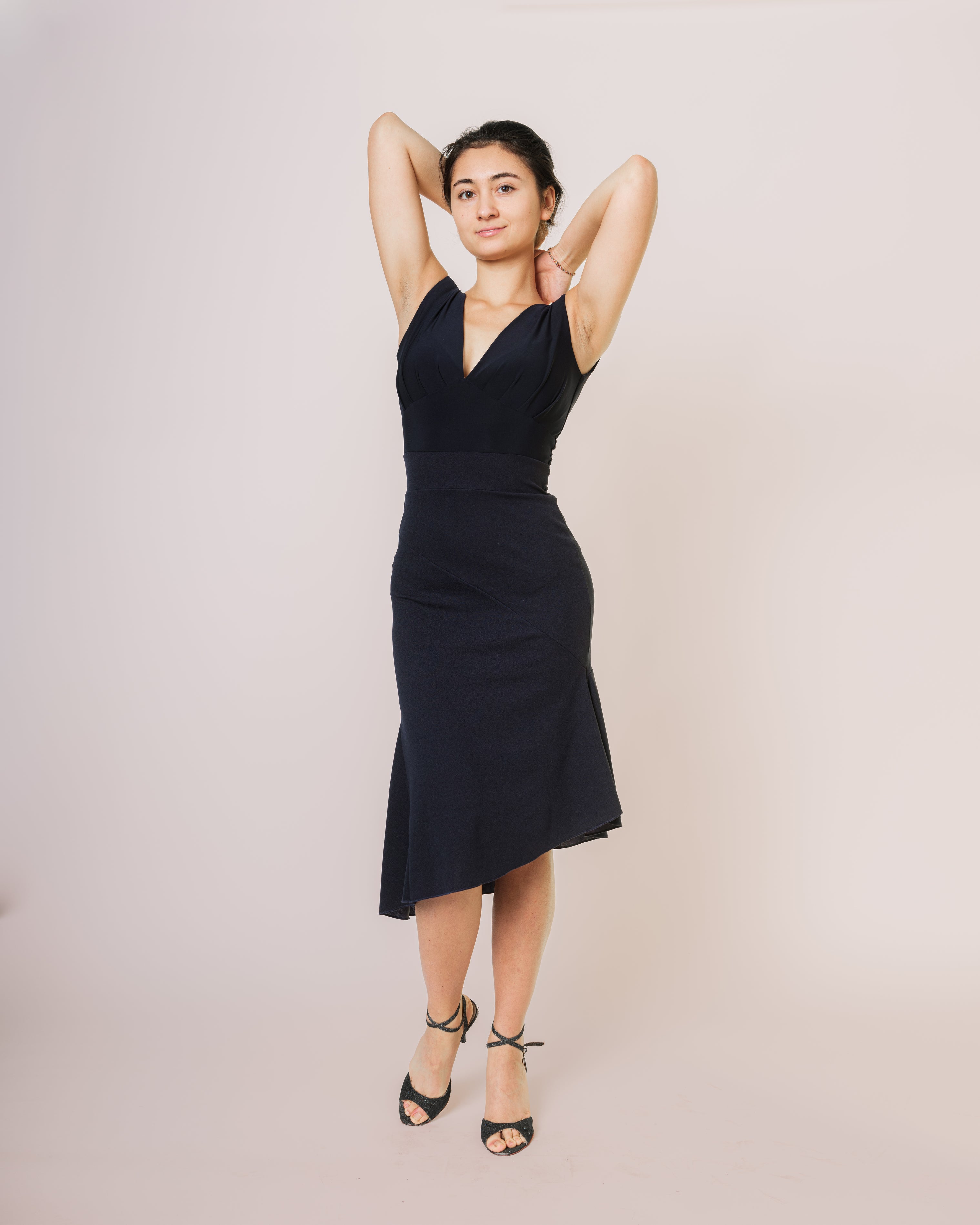 Tango Kleid „Die Verspielte“ schwarz