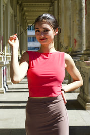 Tango Top „Die Süße“ korallenrot