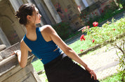 Tango Top „Die Moderne“ blau