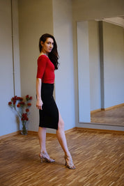 Tango Crop Top hohe Taille Lisa
