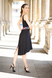 Tango-Wendekleid „The Romantische“ verrücktes Rot&classy black