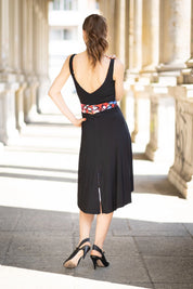 Tango-Wendekleid „The Romantische“ verrücktes Rot&classy black