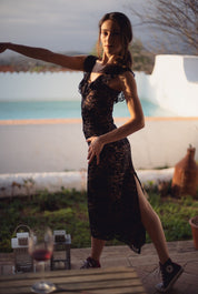Lace Tango Dress "The Sophisticated" black