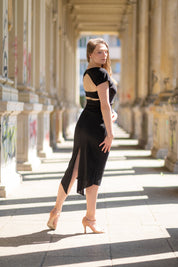 High waist tango skirt "The Confident" black/red/blue