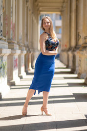 High waist tango skirt "The Confident" black/red/blue